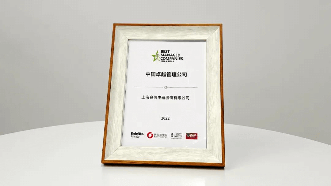 Nader Won The Deloitte 2022 China Best Managed Companies Award