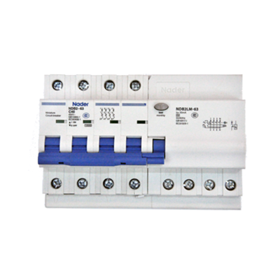 NDB2LM-63 Series Residual Current Circuit Breaker with Overcurrent Protection